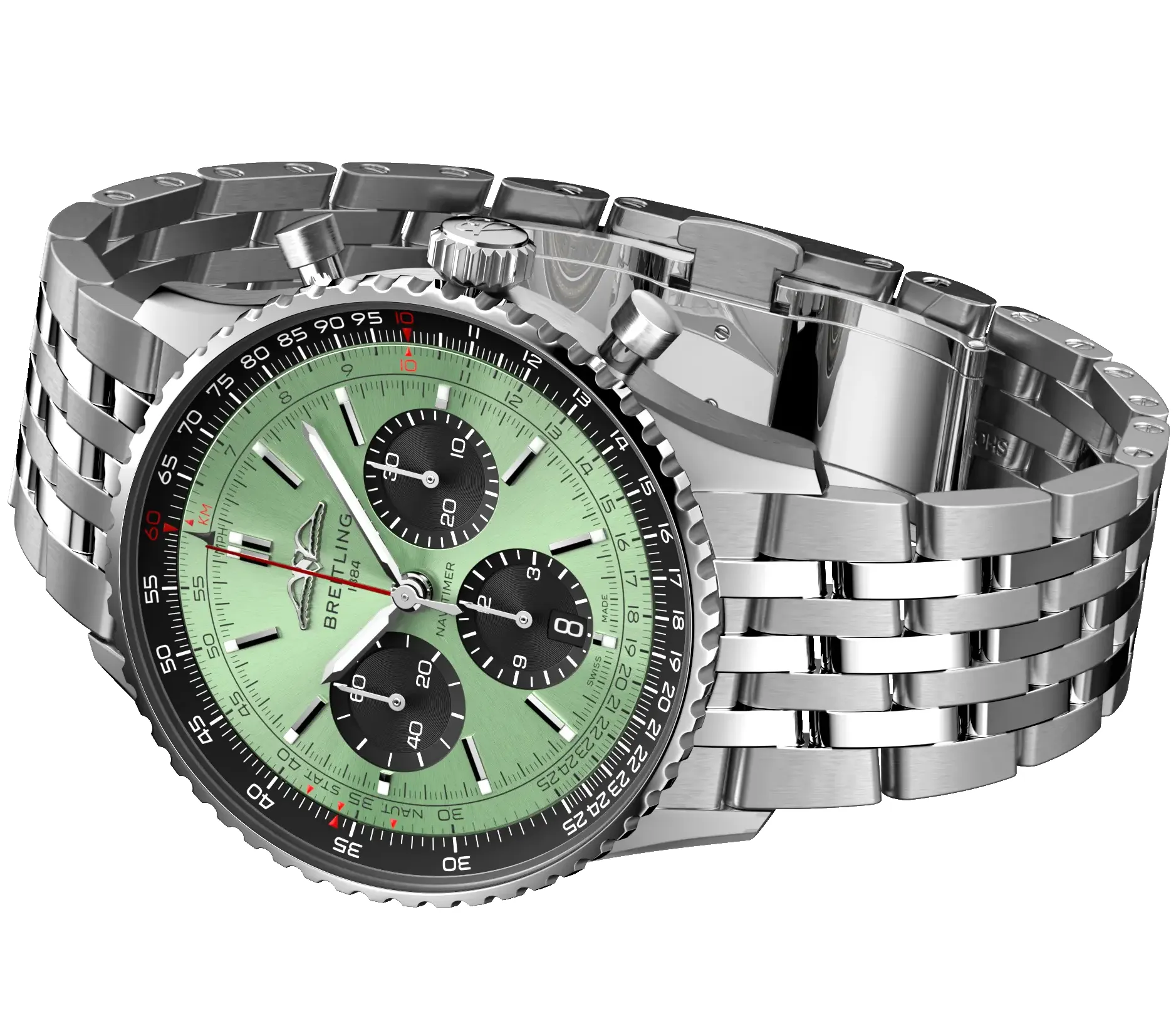 Breitling Navitimer B01 Chronograph 43 Bracelet Watch sold by C.W. Sellors product image thumbnail 5