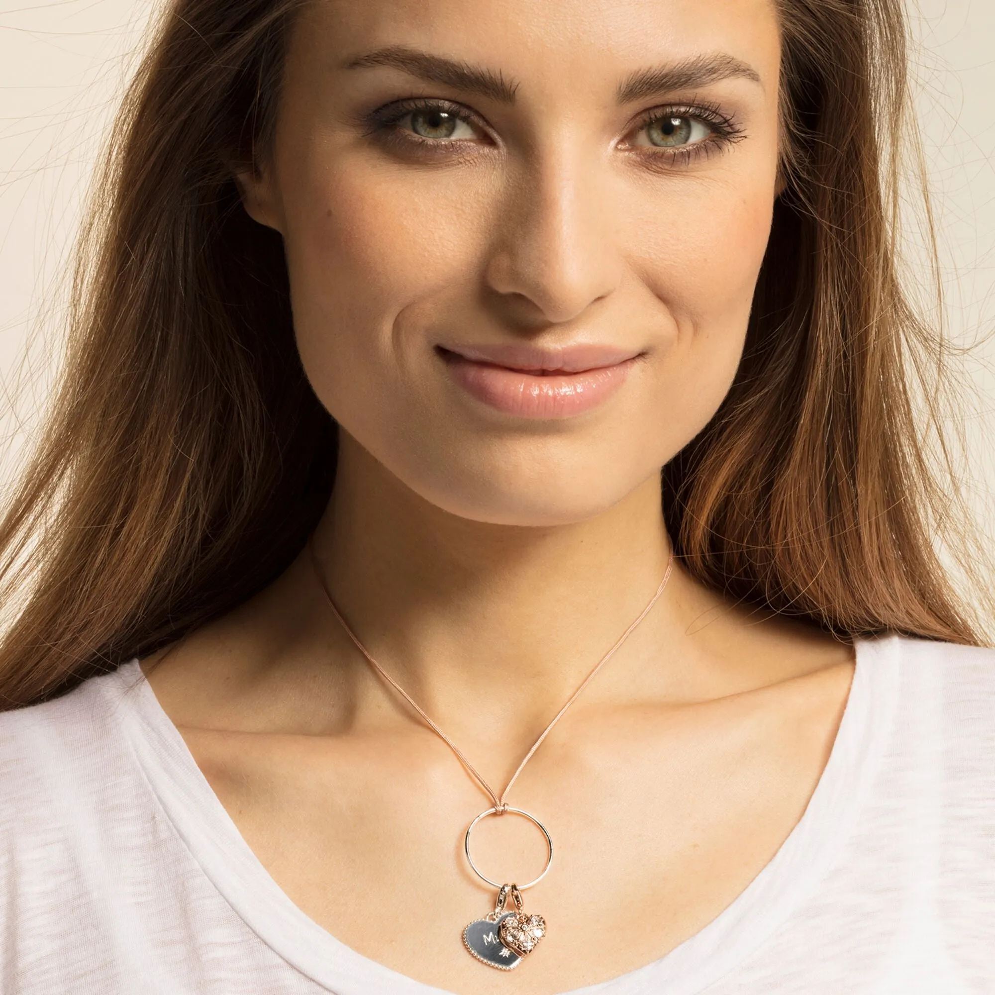 Thomas Sabo Charm Club Sterling Silver Heart Mum Charm D sold by C.W. Sellors product image thumbnail 2