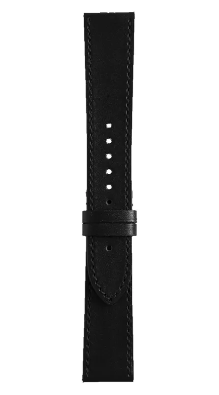 Bell & Ross Strap Vintage BR V1 Black Calfskin Large made by C.W. Sellors