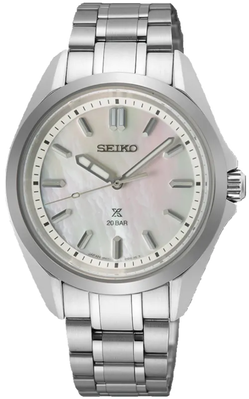 Seiko Prospex Sea Ladies Seafoam White Watch sold by C.W. Sellors