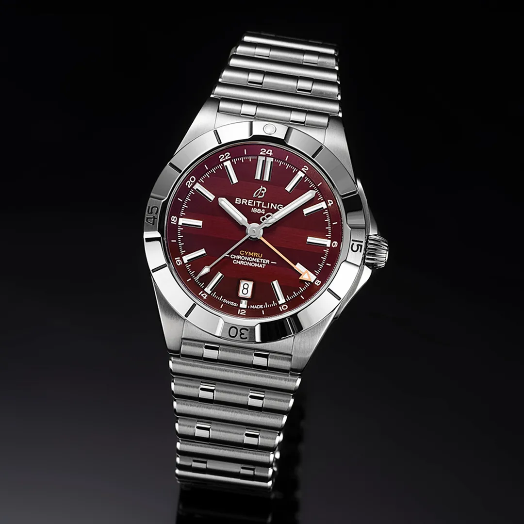 Breitling Chronomat Six Nations GMT 40 Wales Watch sold by C.W. Sellors product image thumbnail 4