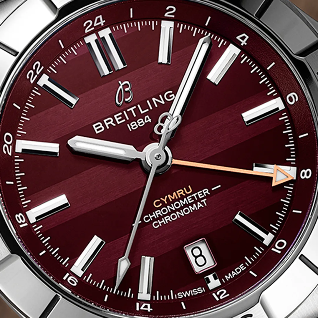 Breitling Chronomat Six Nations GMT 40 Wales Watch sold by C.W. Sellors product image thumbnail 3