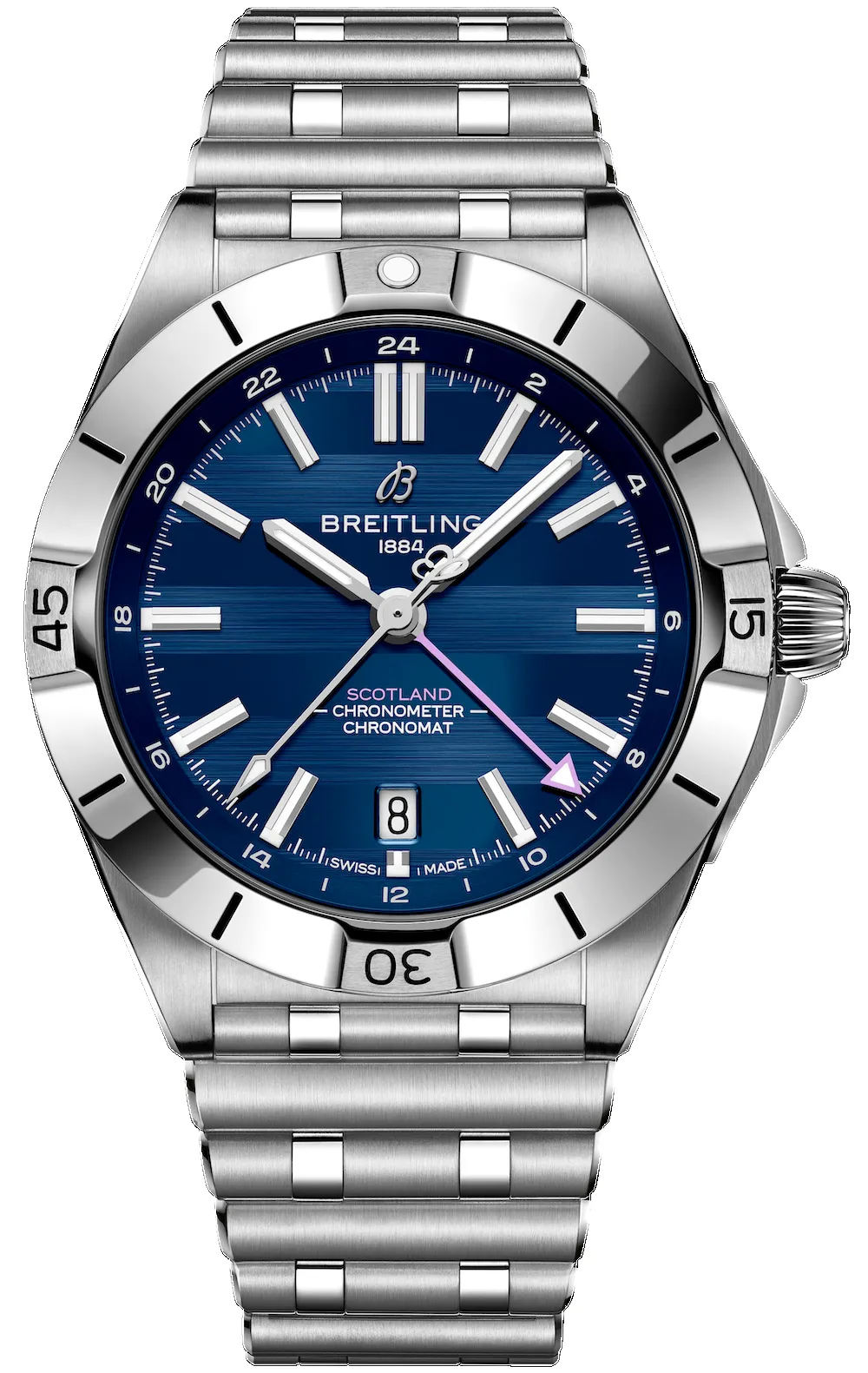 Breitling Chronomat Six Nations GMT 40 Scotland Watch sold by C.W. Sellors