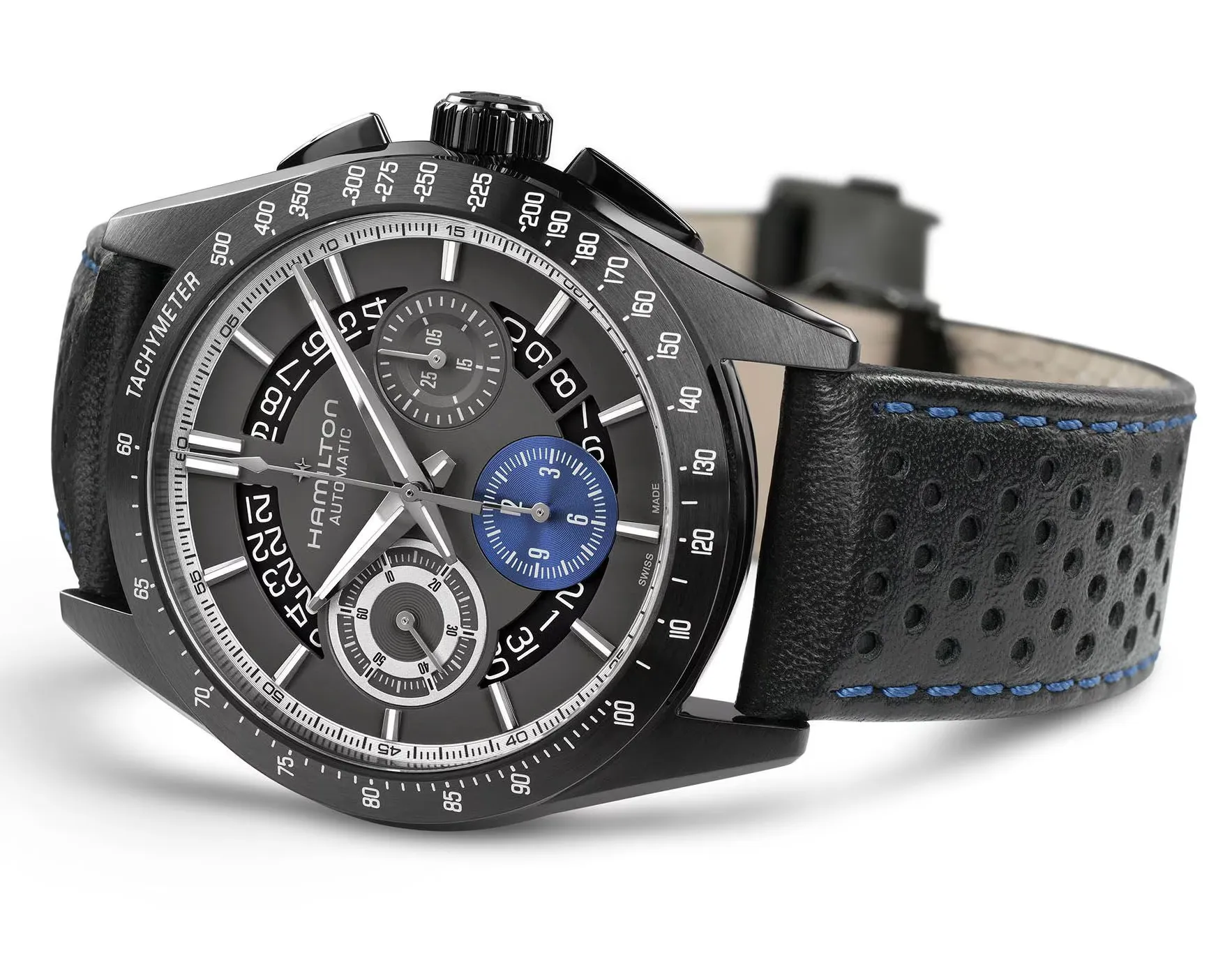 Hamilton Jazzmaster Performer Chronograph sold by C.W. Sellors product image thumbnail 4