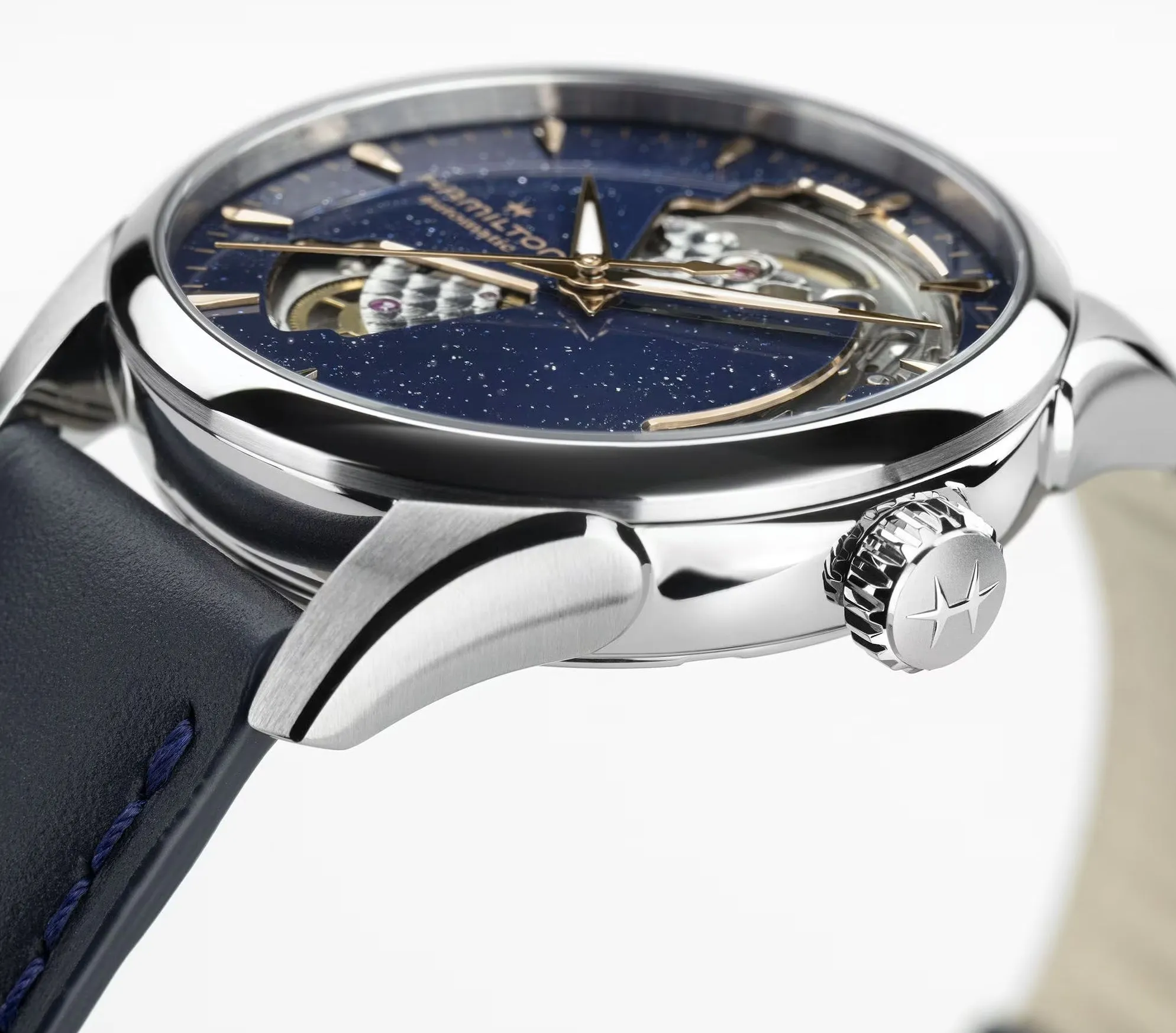 Hamilton Jazzmaster Open Heart Lady Auto 36mm Watch sold by C.W. Sellors product image thumbnail 5