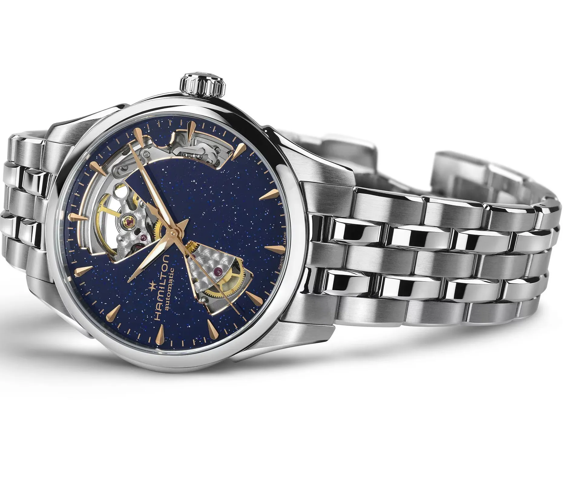 Hamilton Jazzmaster Open Heart Lady Auto 36mm Watch sold by C.W. Sellors product image thumbnail 4