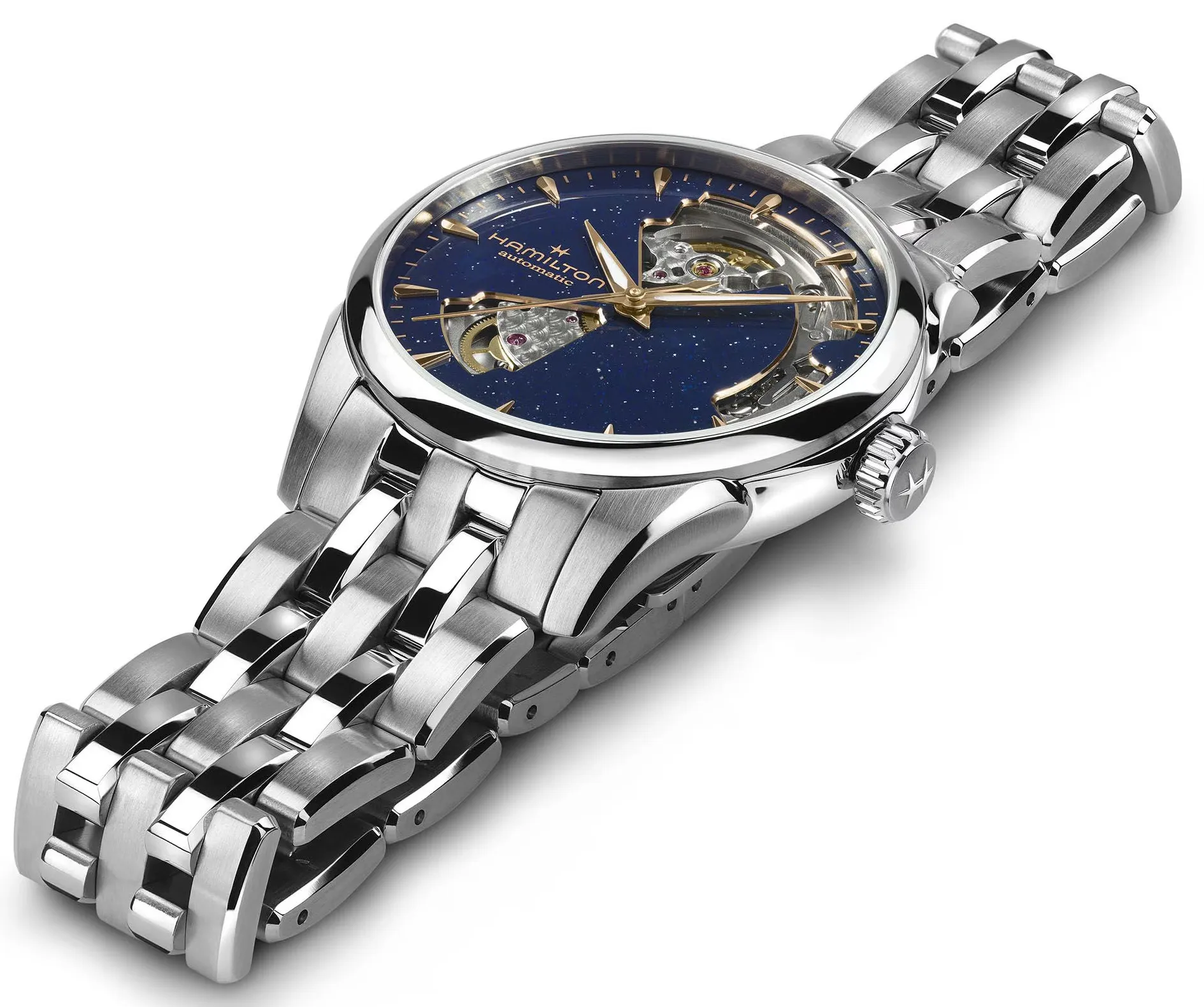 Hamilton Jazzmaster Open Heart Lady Auto 36mm Watch sold by C.W. Sellors product image thumbnail 2