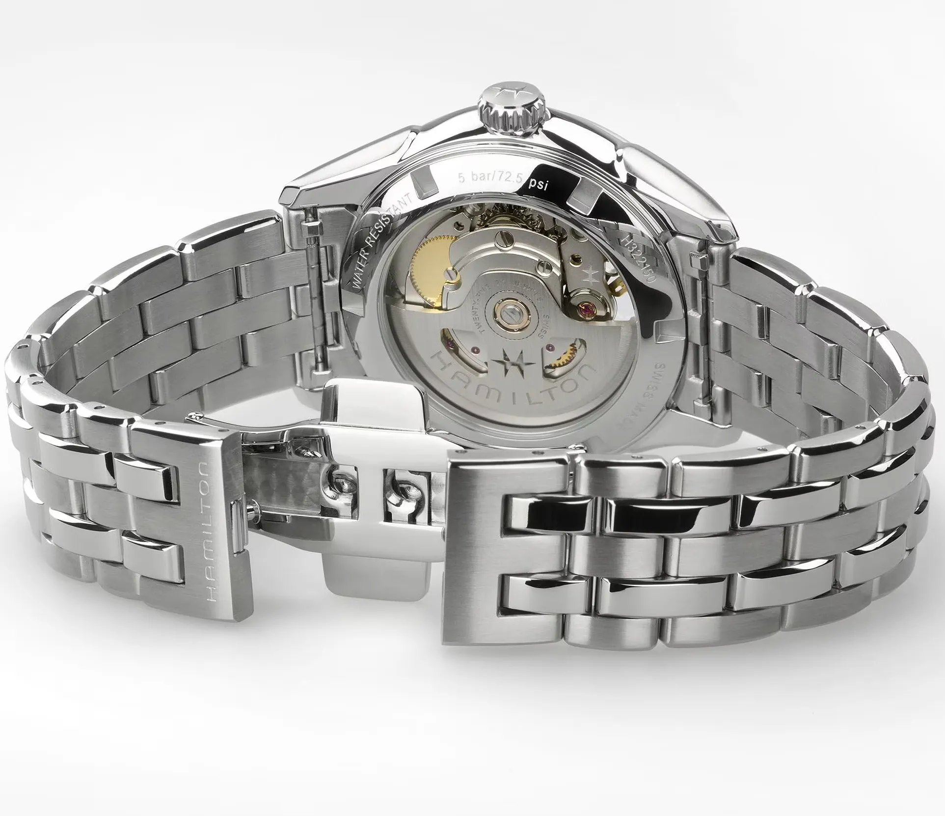 Hamilton Jazzmaster Open Heart Lady Auto 36mm Watch sold by C.W. Sellors product image thumbnail 3