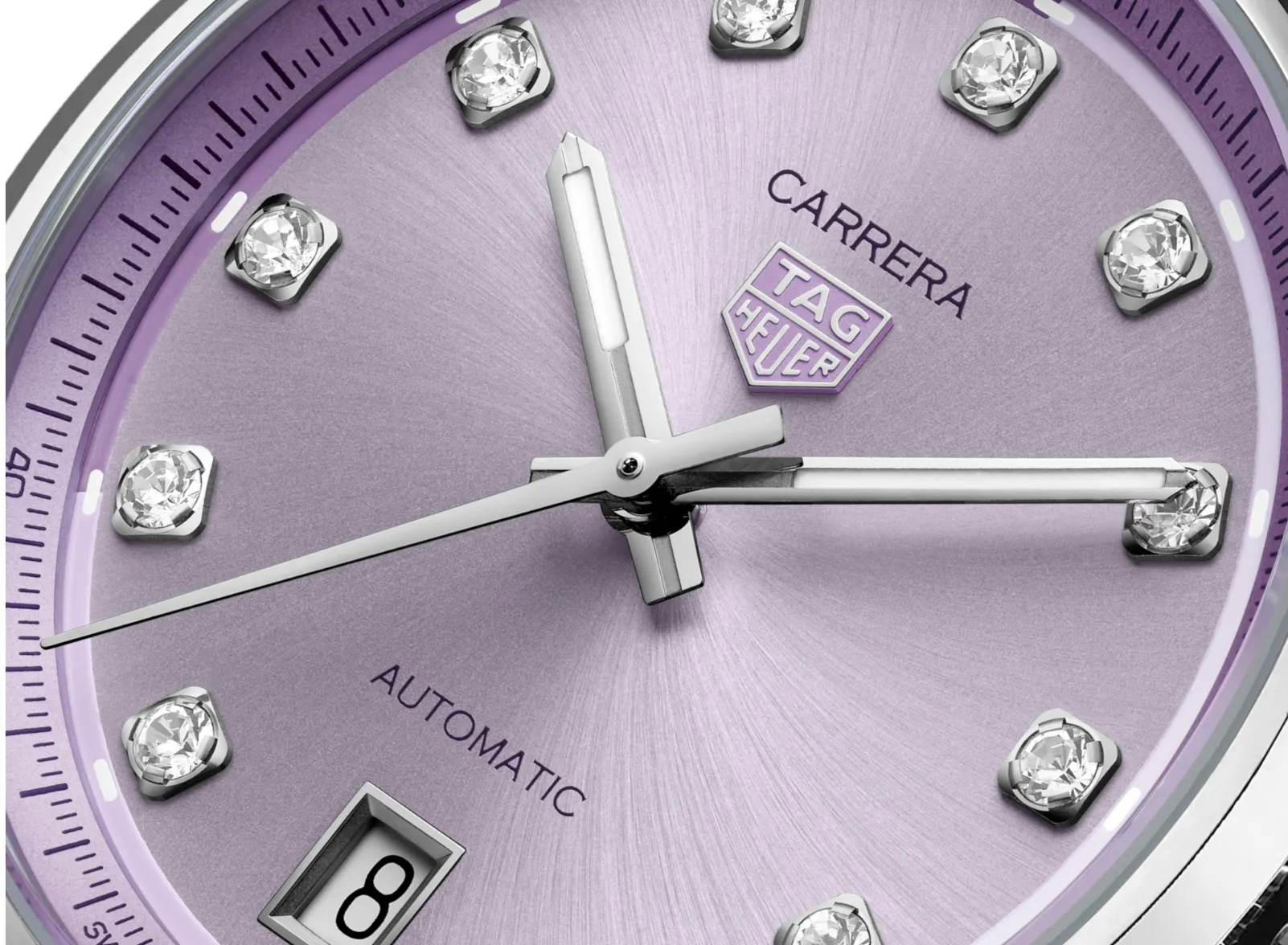 TAG Heuer Carrera Date Purple Watch sold by C.W. Sellors product image thumbnail 5