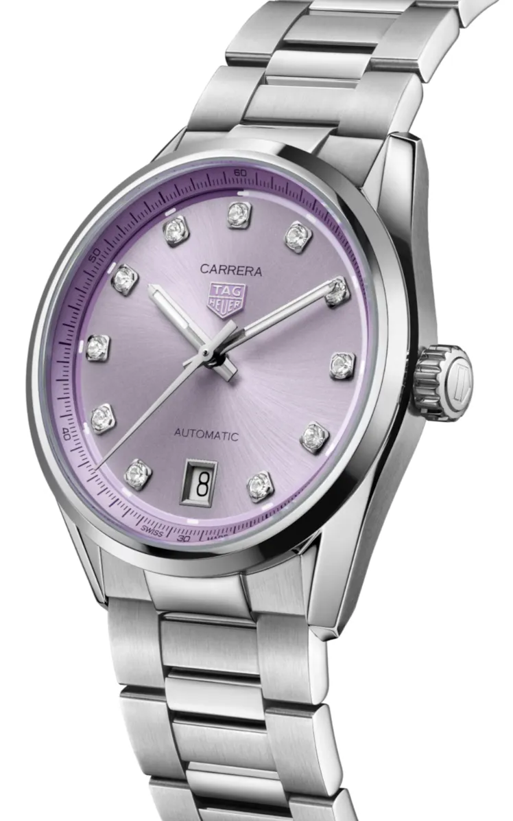 TAG Heuer Carrera Date Purple Watch sold by C.W. Sellors product image thumbnail 3
