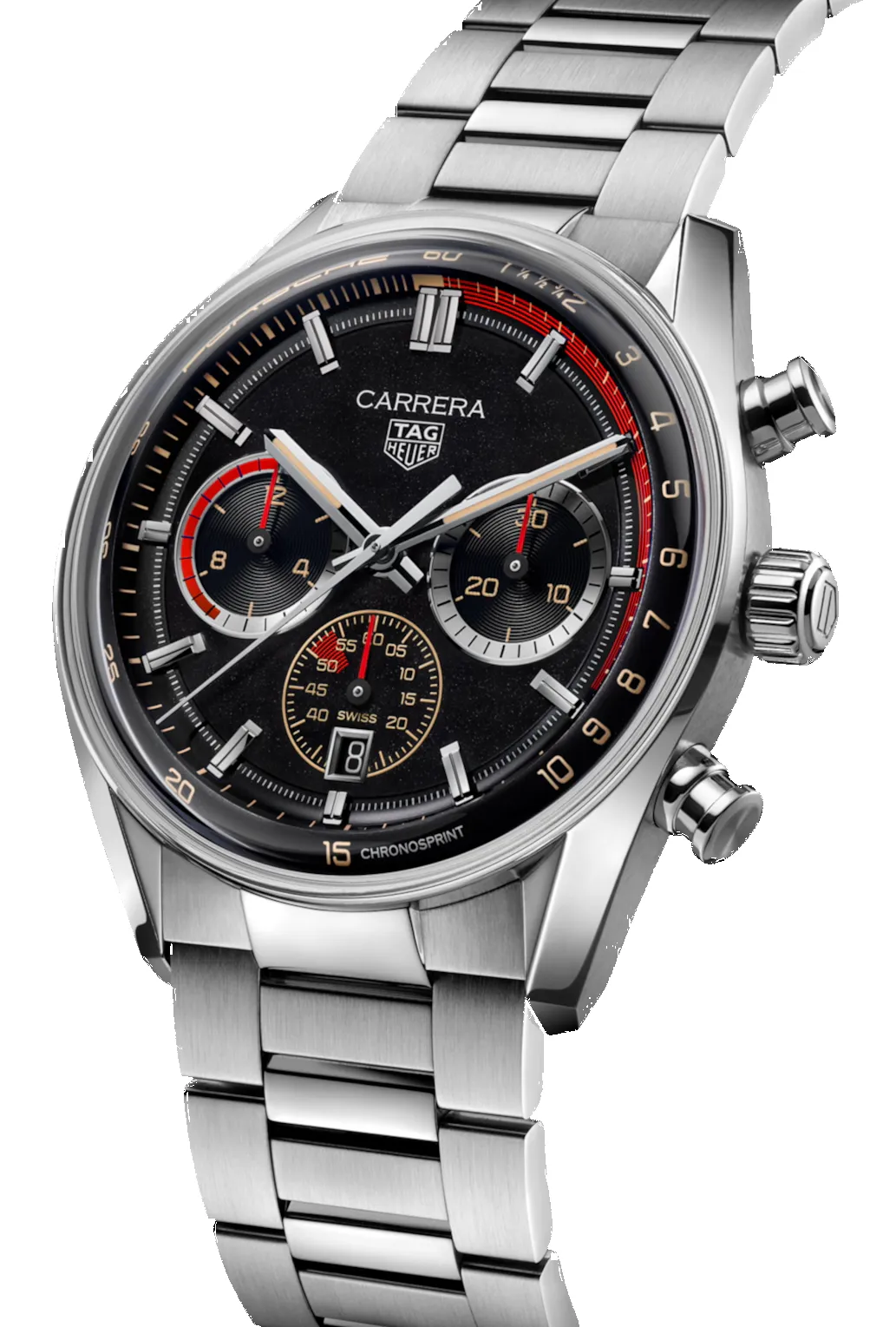 TAG Heuer Carrera Chronosprint X Porsche Rallye Limited Edition Watch sold by C.W. Sellors product image thumbnail 3