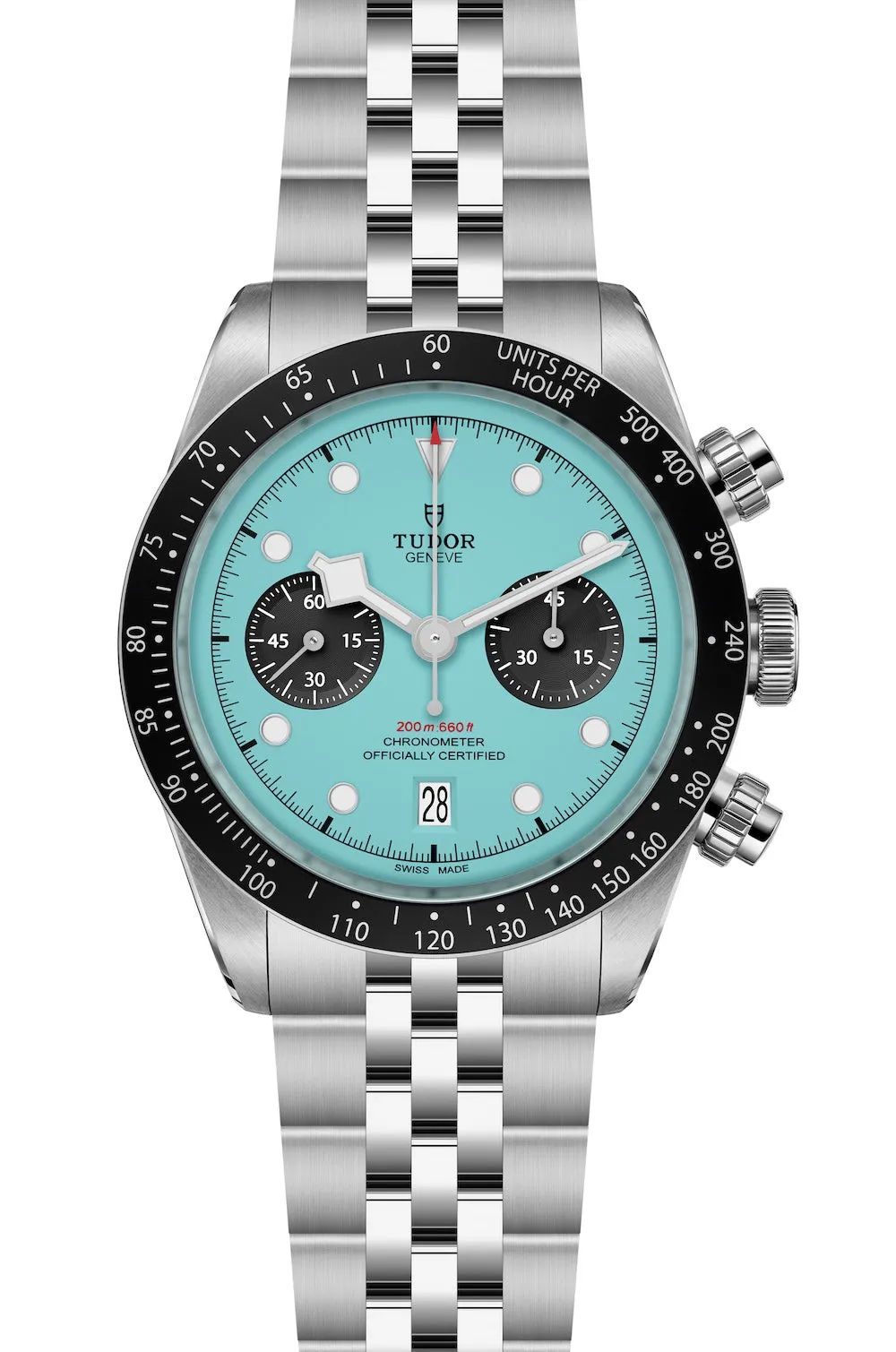 TUDOR Black Bay Chrono Flamingo Blue Watch sold by C.W. Sellors product image thumbnail 2