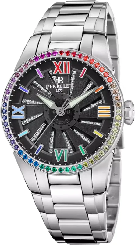 Perrelet Turbine Lady Aurora Bracelet Watch sold by C.W. Sellors