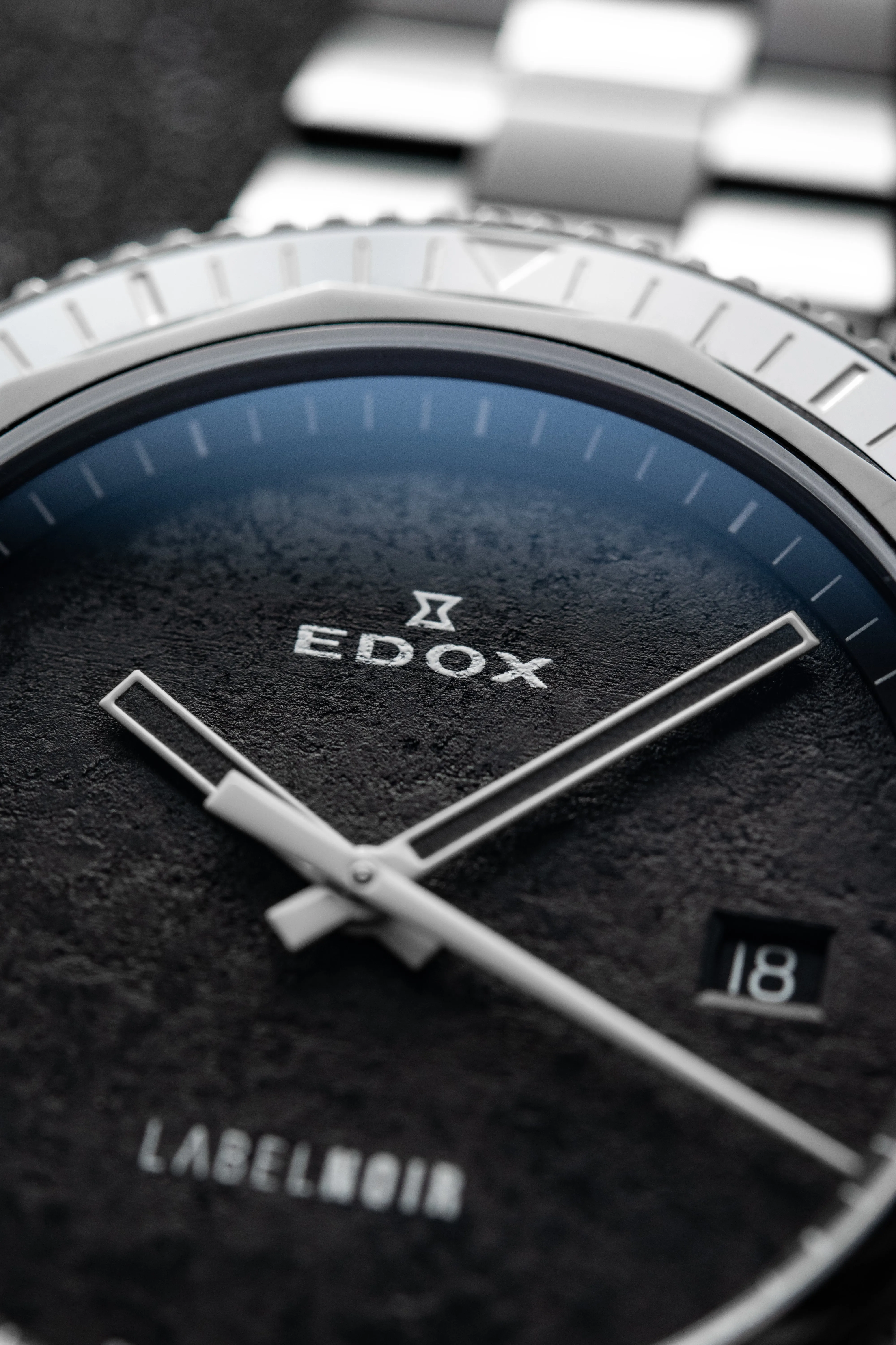 Edox Hydro Sub Label Noir Limited Edition Watch sold by C.W. Sellors product image thumbnail 4