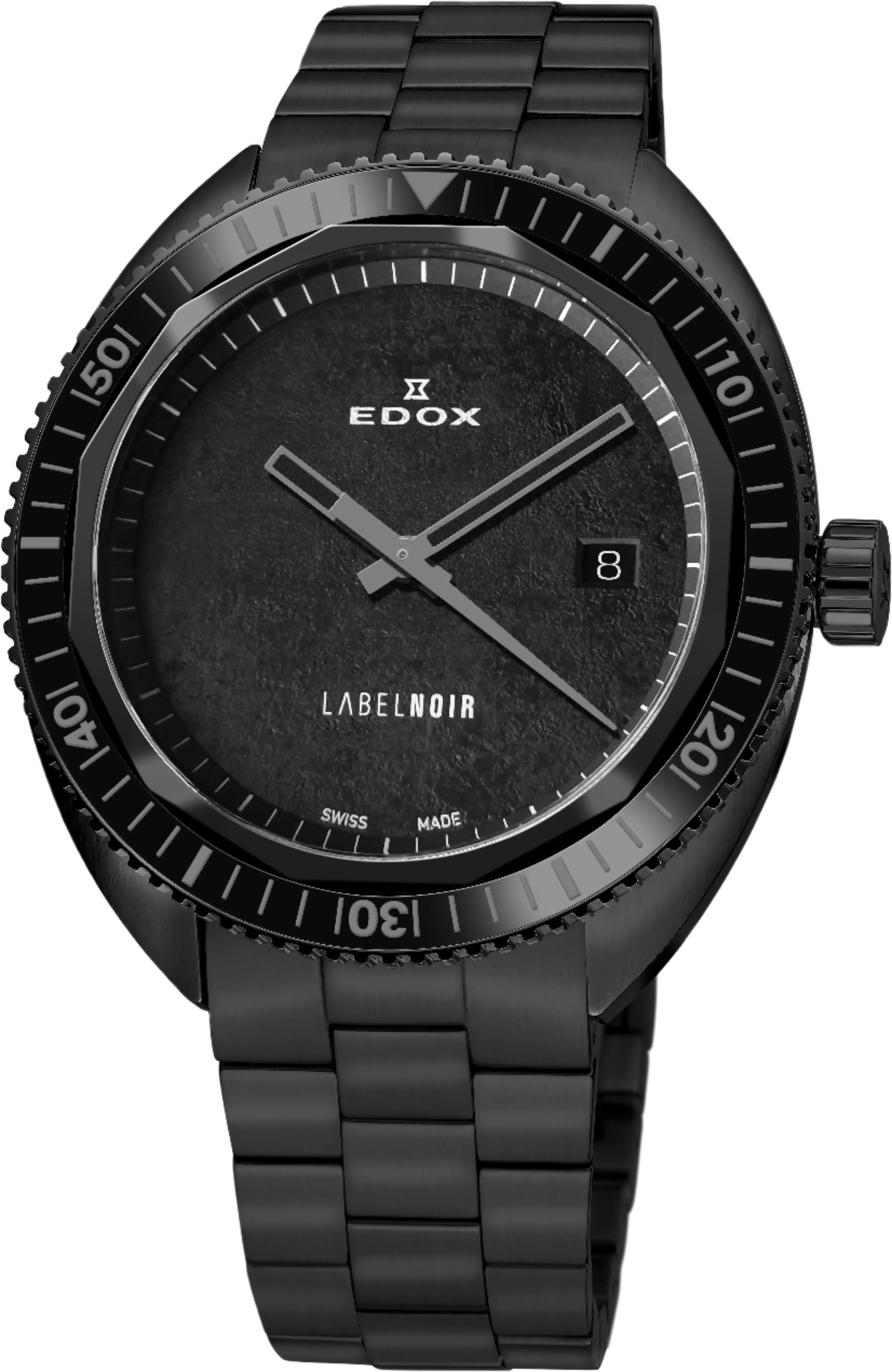 Edox Hydro Sub Label Noir Limited Edition Watch sold by C.W. Sellors