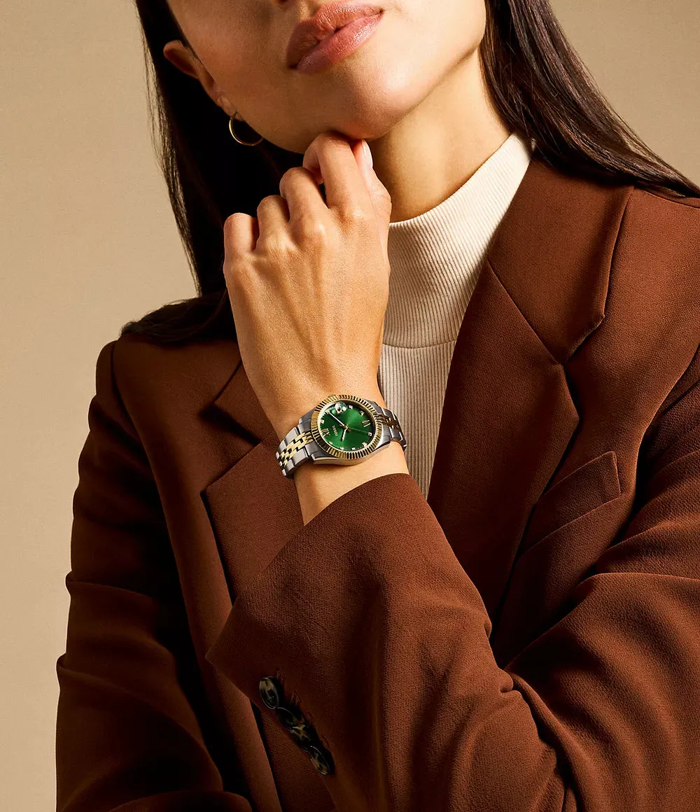 Fossil Scarlette Three Hand Date Ladies sold by C.W. Sellors product image thumbnail 4