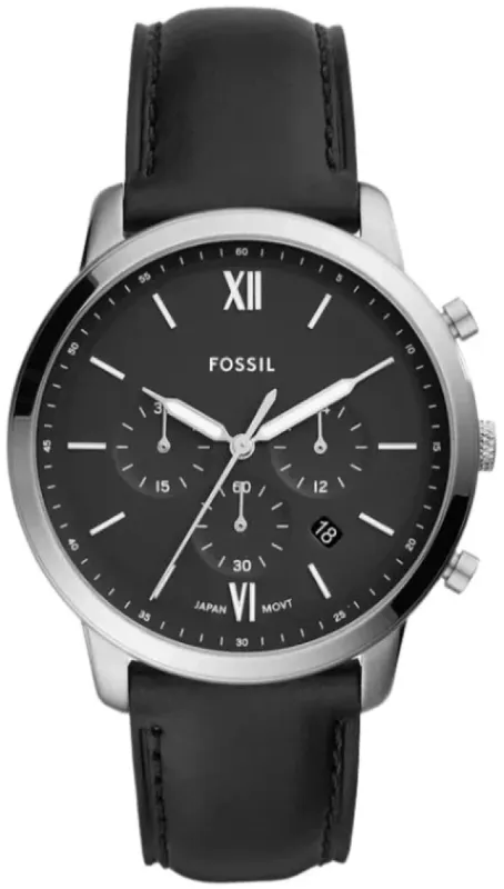 Fossil Neutra Chronograph Black sold by C.W. Sellors
