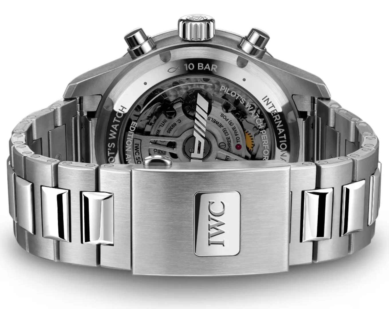 IWC Pilots Performance Chronograph 41 AMG Watch sold by C.W. Sellors product image thumbnail 4