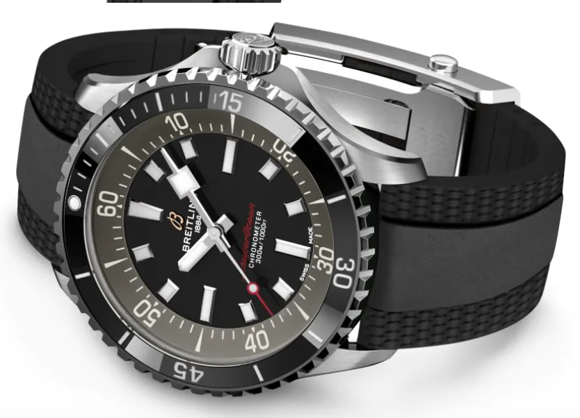 Breitling Superocean Automatic 42 Rubber Limited Edition Watch sold by C.W. Sellors product image thumbnail 4