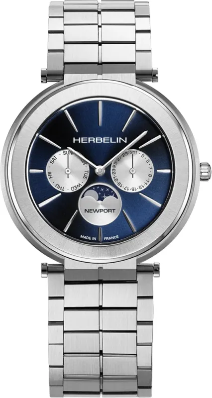 Herbelin Newport Slim Moonphase made by C.W. Sellors