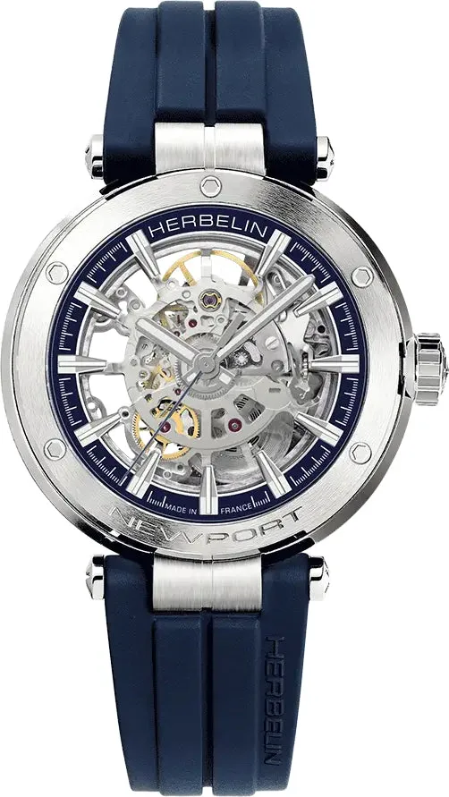 Herbelin Newport Skeleton Watch sold by C.W. Sellors