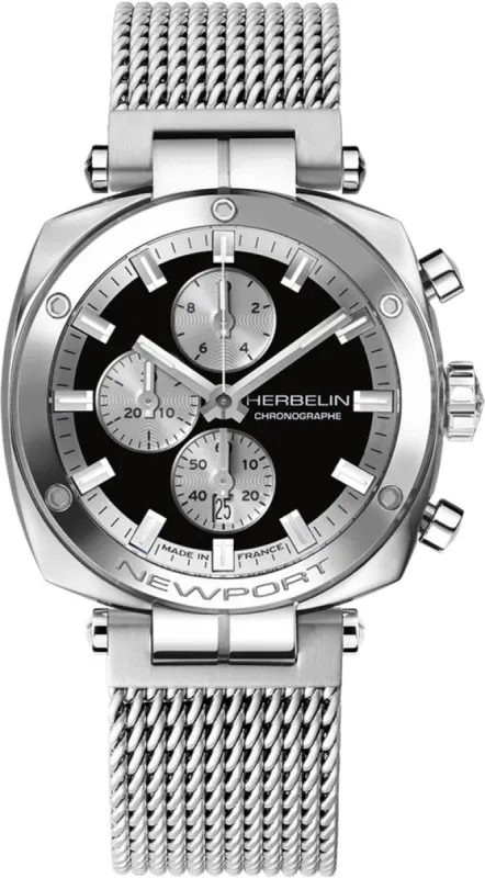 Herbelin Newport Heritage Watch made by C.W. Sellors