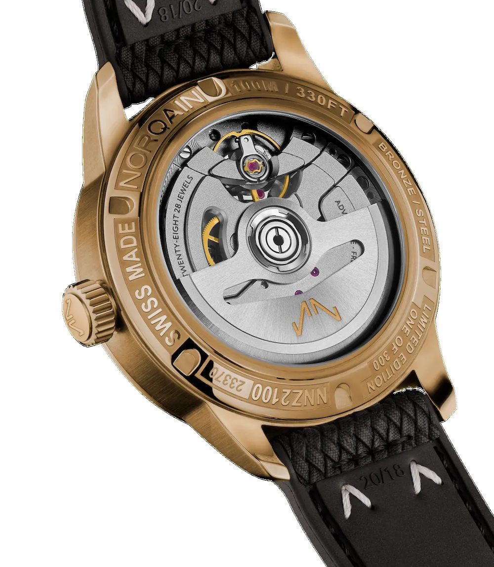 Norqain Freedom 60 GMT Bronze 40mm Limited Edition Watch sold by C.W. Sellors product image thumbnail 4