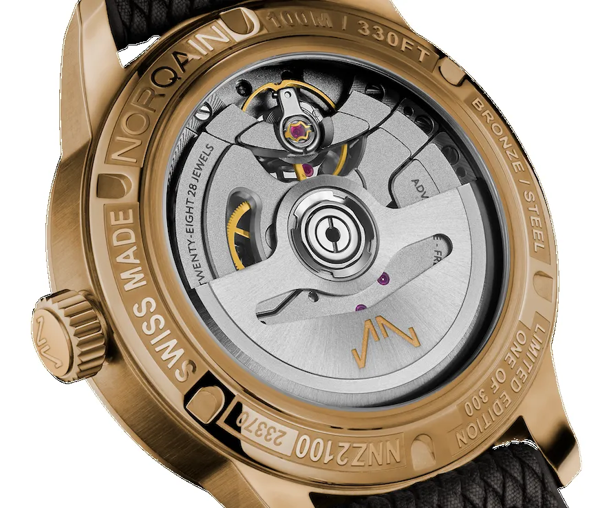Norqain Freedom 60 GMT Bronze 40mm Limited Edition Watch sold by C.W. Sellors product image thumbnail 2