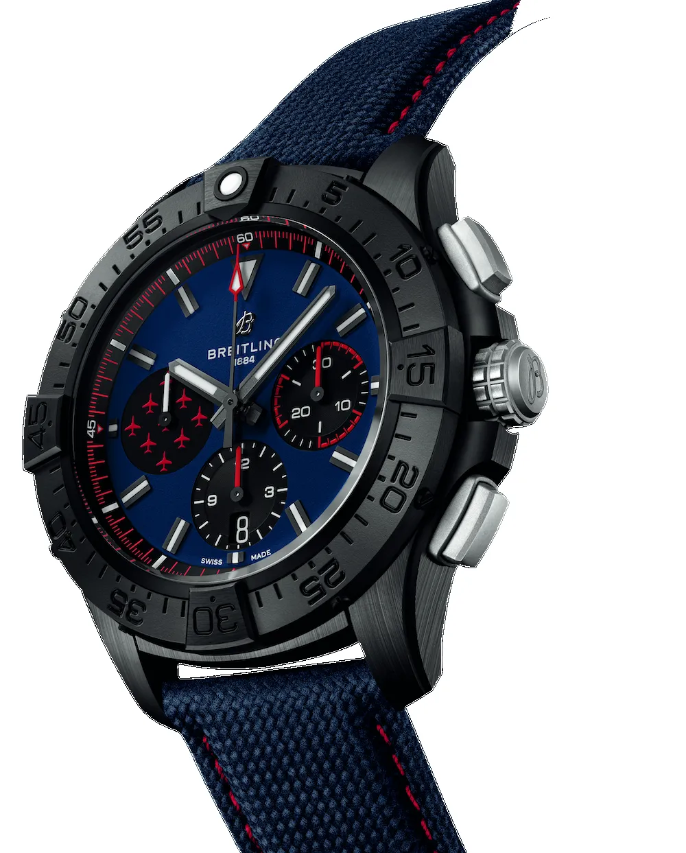 Breitling Avenger B01 44 Night Mission Red Arrows Watch sold by C.W. Sellors product image thumbnail 2