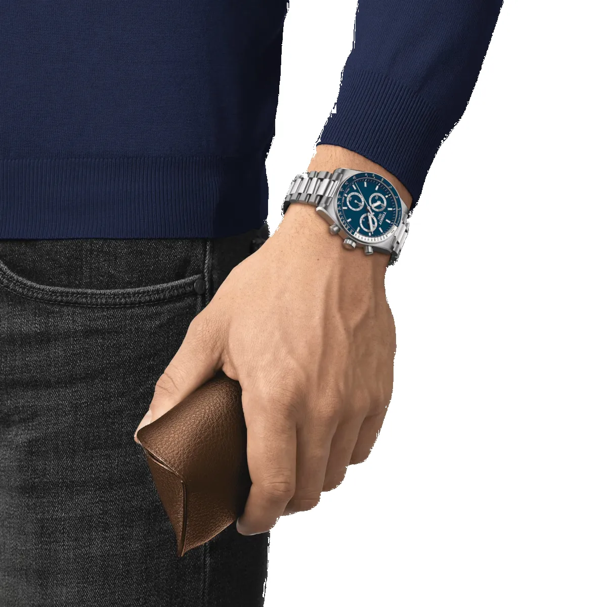 Tissot PR516 Chronograph Quartz Watch sold by C.W. Sellors product image thumbnail 5