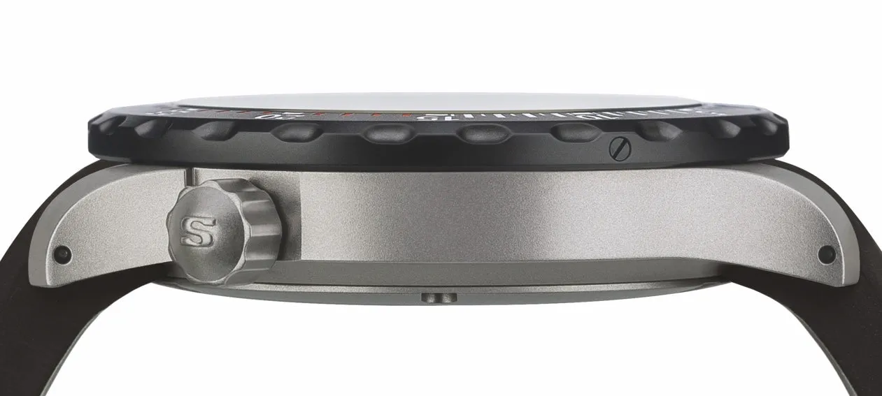 Sinn U50 Hydro SDR Silicone Black Watch sold by C.W. Sellors product image thumbnail 5