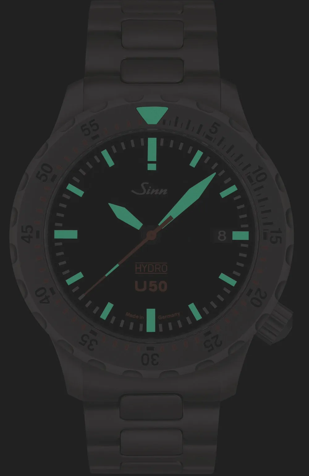 Sinn U50 Hydro Silicone White Watch sold by C.W. Sellors product image thumbnail 2