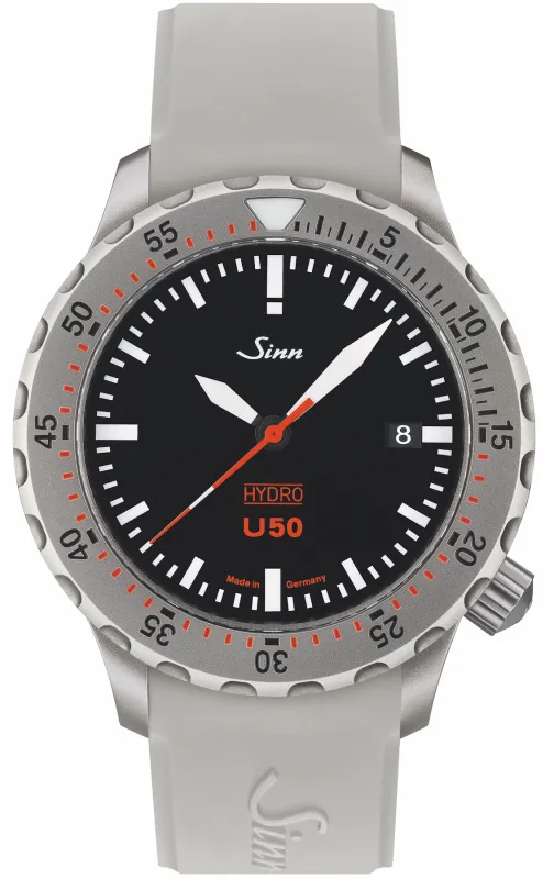 Sinn U50 Hydro Silicone White Watch sold by C.W. Sellors