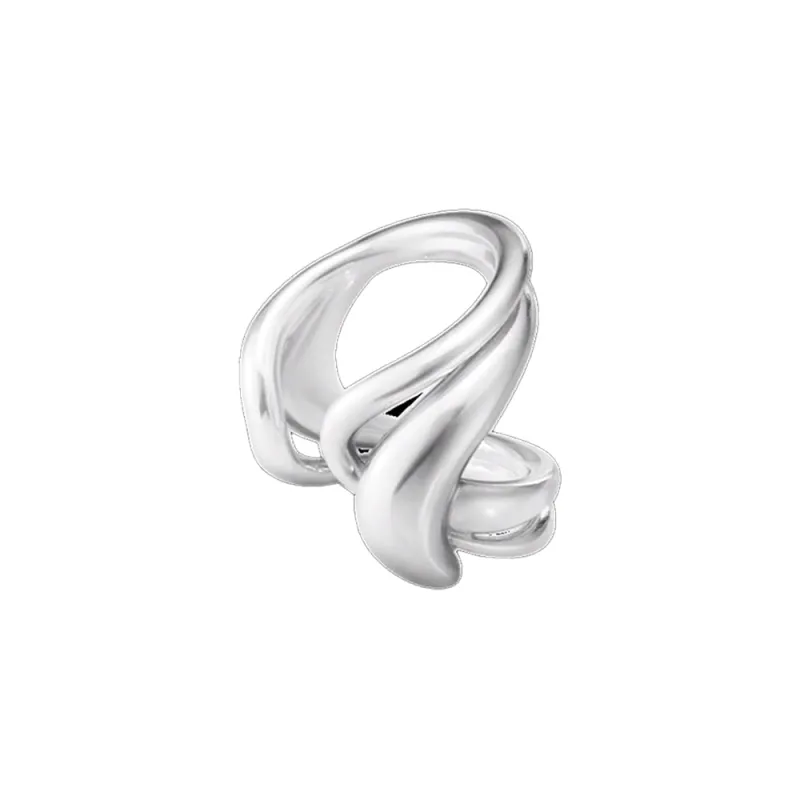 Georg Jensen Arc Sterling Silver Open Ring sold by C.W. Sellors