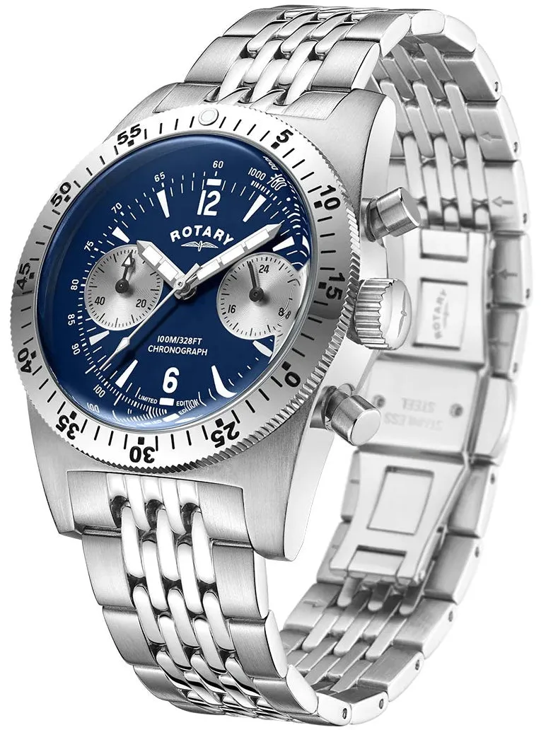 Rotary RW 1895 Heritage Chronograph Limited Edition Watch sold by C.W. Sellors product image thumbnail 2