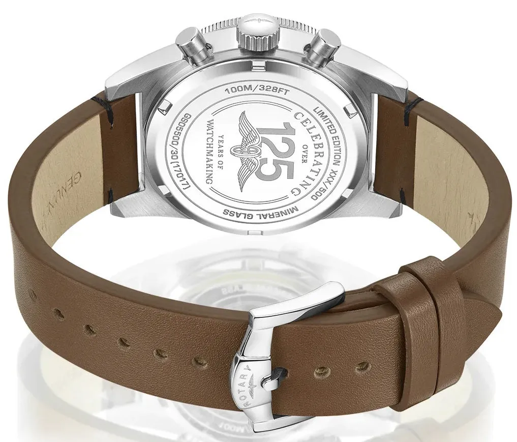 Rotary RW 1895 Heritage Chronograph Limited Edition Watch sold by C.W. Sellors product image thumbnail 3