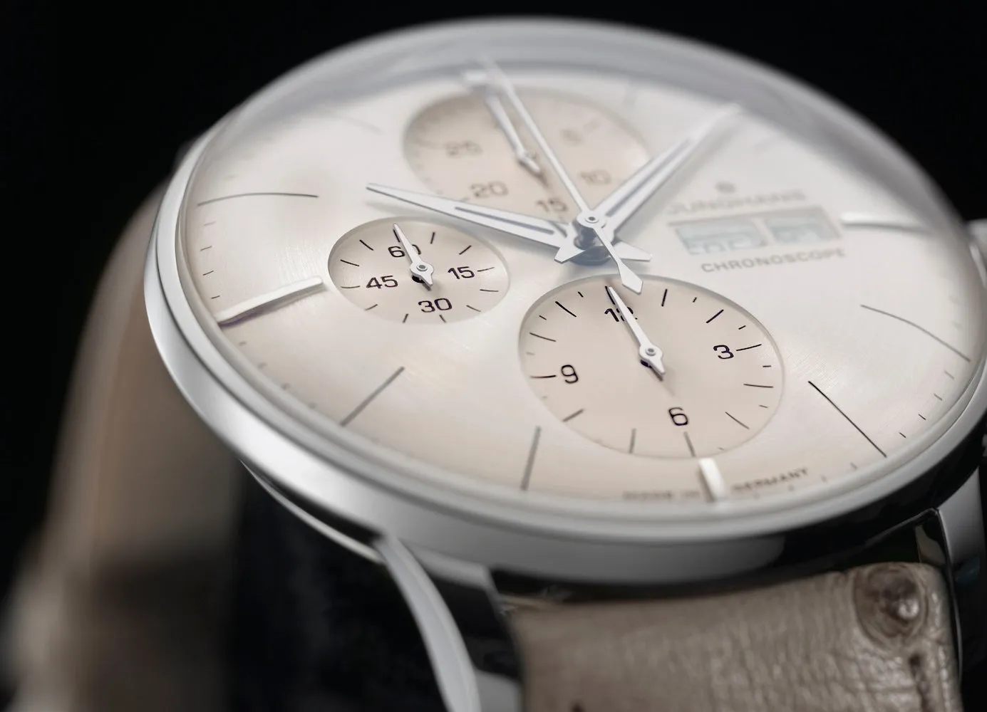 Junghans Meister Chronoscope Watch sold by C.W. Sellors product image thumbnail 3