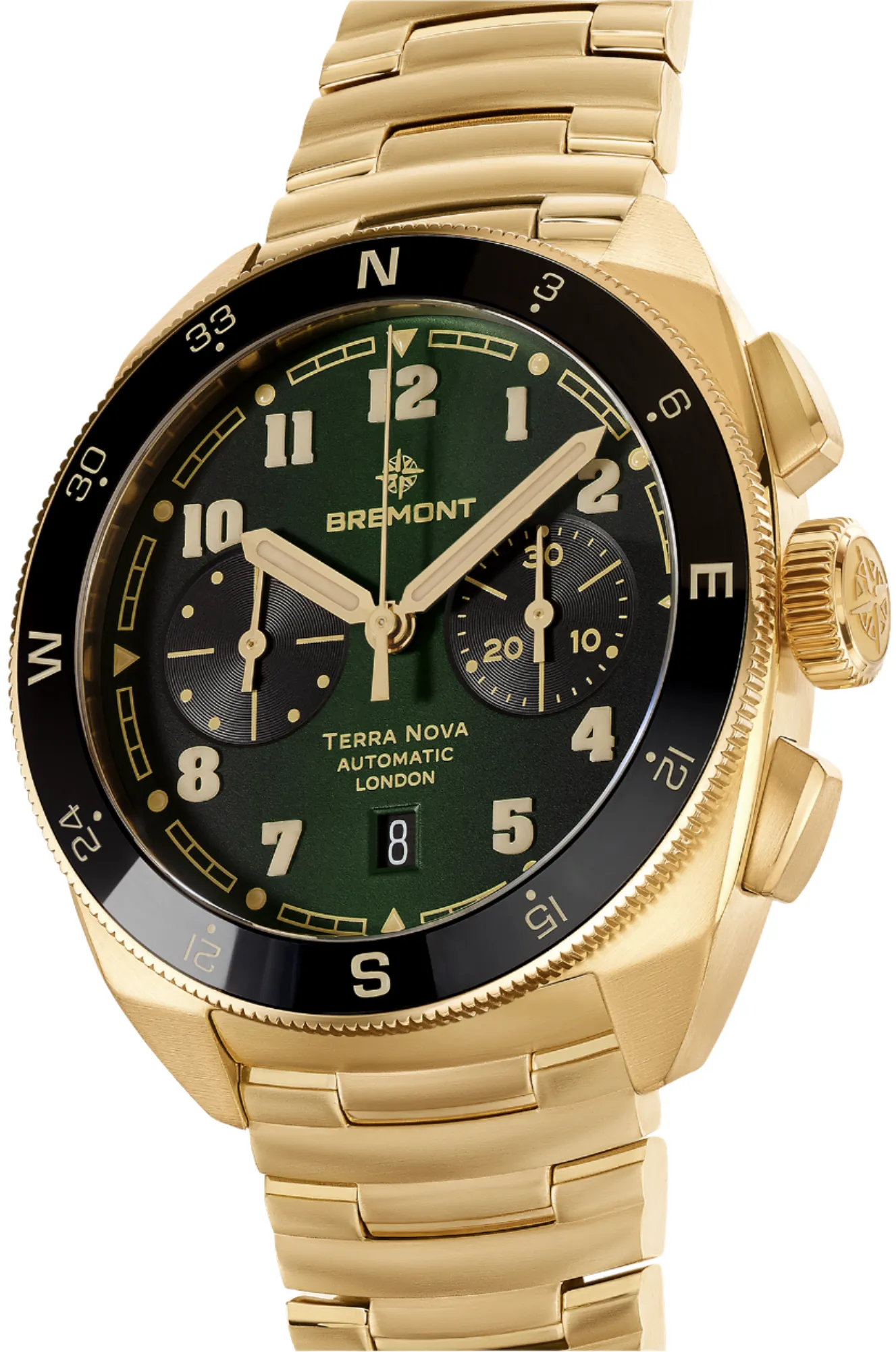 Bremont Terra Nova Chronograph Bronze Watch sold by C.W. Sellors product image thumbnail 2