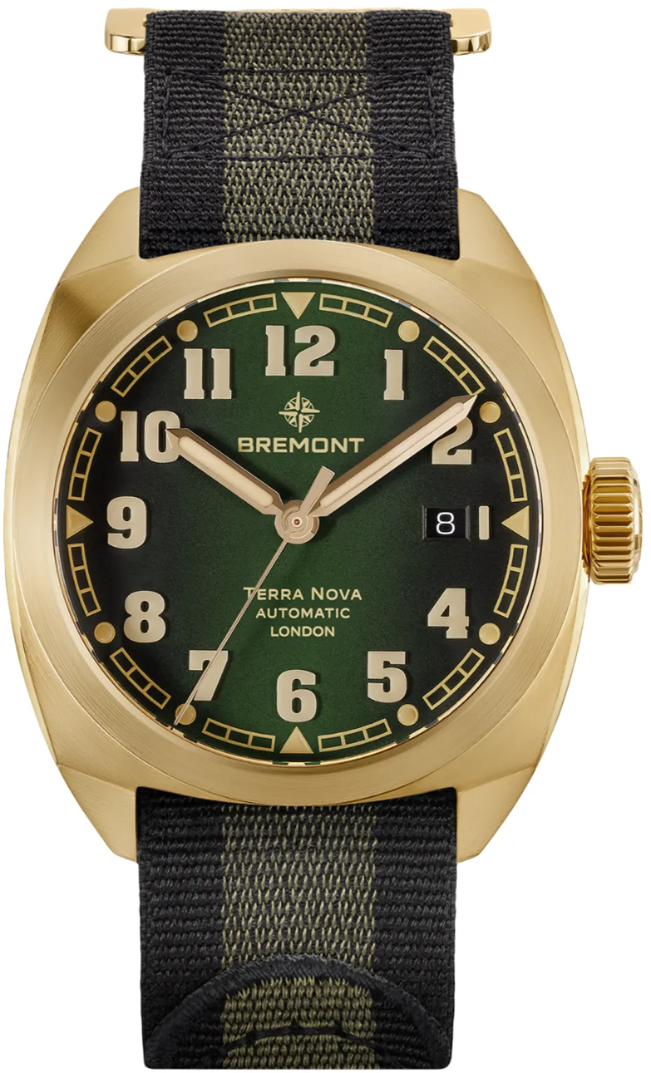 Bremont Terra Nova 40.5 Bronze Nato Watch sold by C.W. Sellors