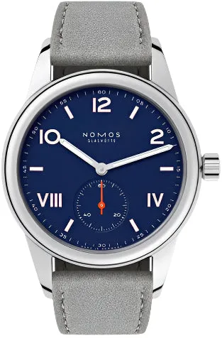 Nomos Glashutte Club Campus Night Sky Steel Back Watch sold by C.W. Sellors