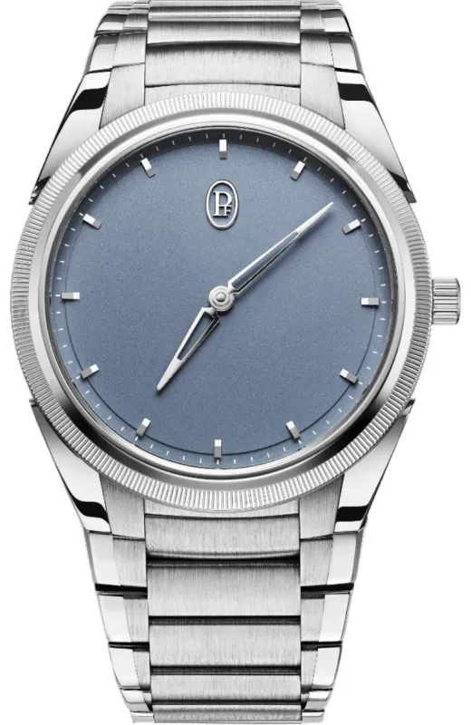 Parmigiani Fleurier Tonda PF Micro Rotor Platinum Stone Blue Limited Edition Watch made by C.W. Sellors