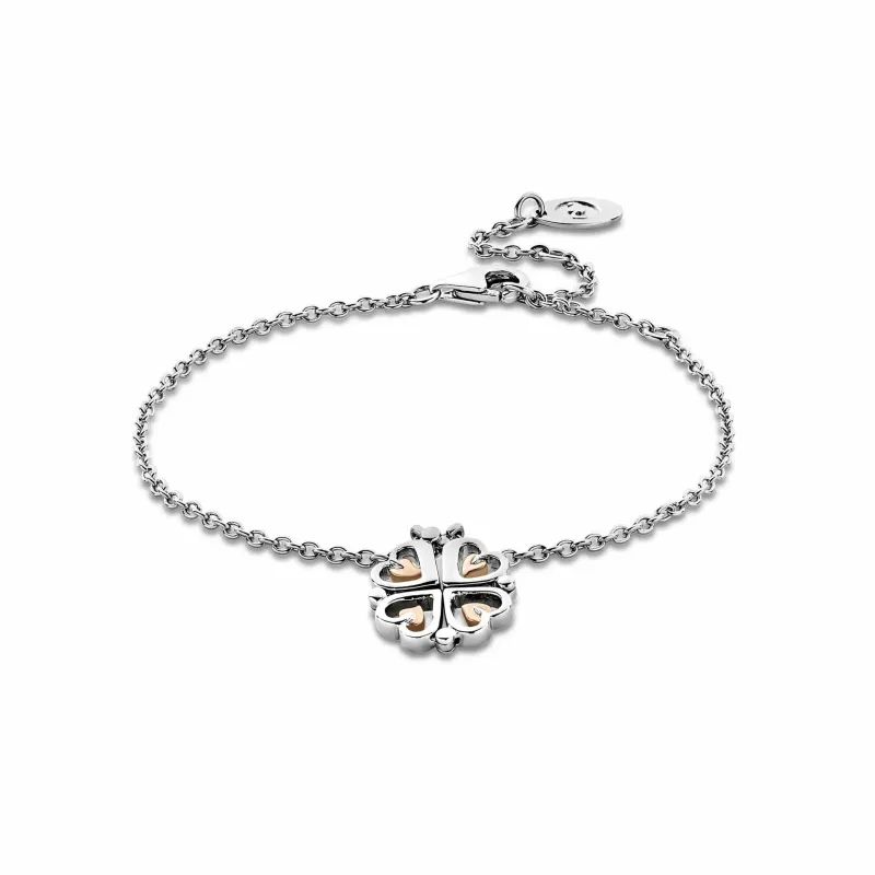 Clogau Tree of Life Sterling Silver Heart Bracelet sold by C.W. Sellors