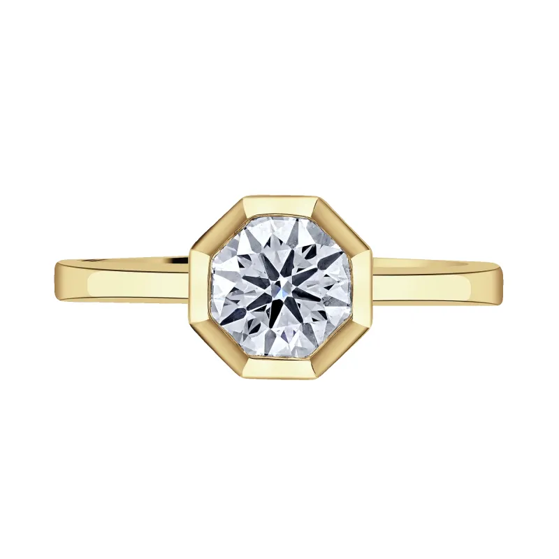 18ct Yellow Gold 2ct Lab Grown Diamond Ring sold by C.W. Sellors