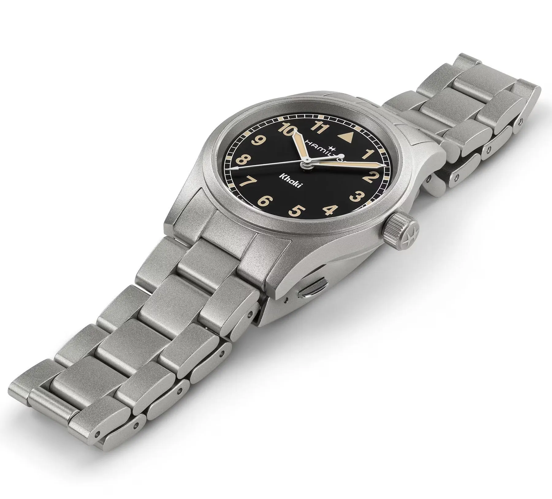 Hamilton Khaki Field Quartz Watch sold by C.W. Sellors product image thumbnail 3