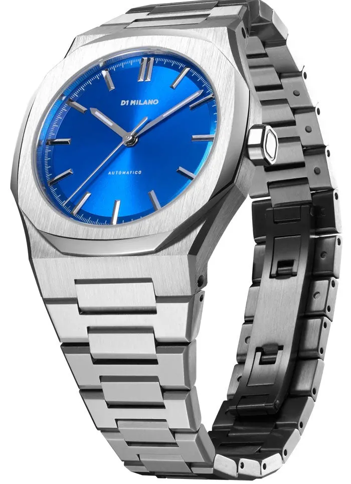 D1 Milano Mechanical Automatico Navy Code Watch sold by C.W. Sellors product image thumbnail 2