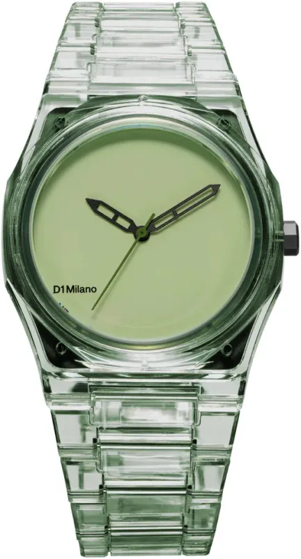 D1 Milano Nylon Exp Mint Watch made by C.W. Sellors