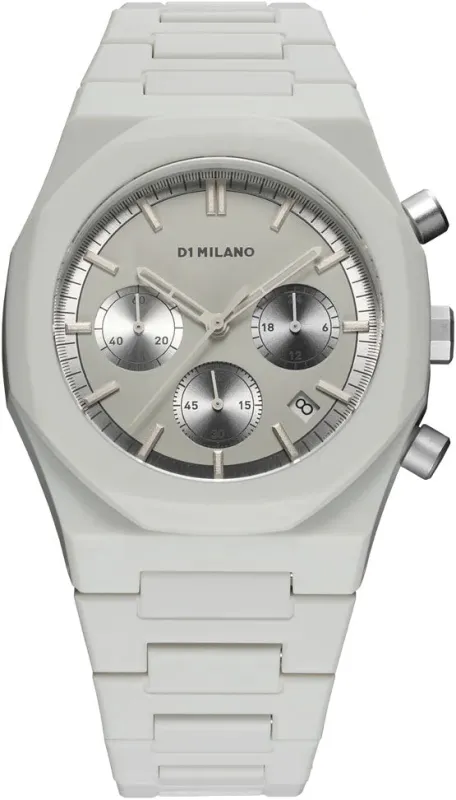 D1 Milano Polychrono Fossil Grey Watch sold by C.W. Sellors