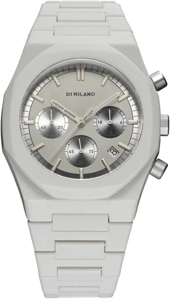D1 Milano Polychrono Fossil Grey Watch sold by C.W. Sellors