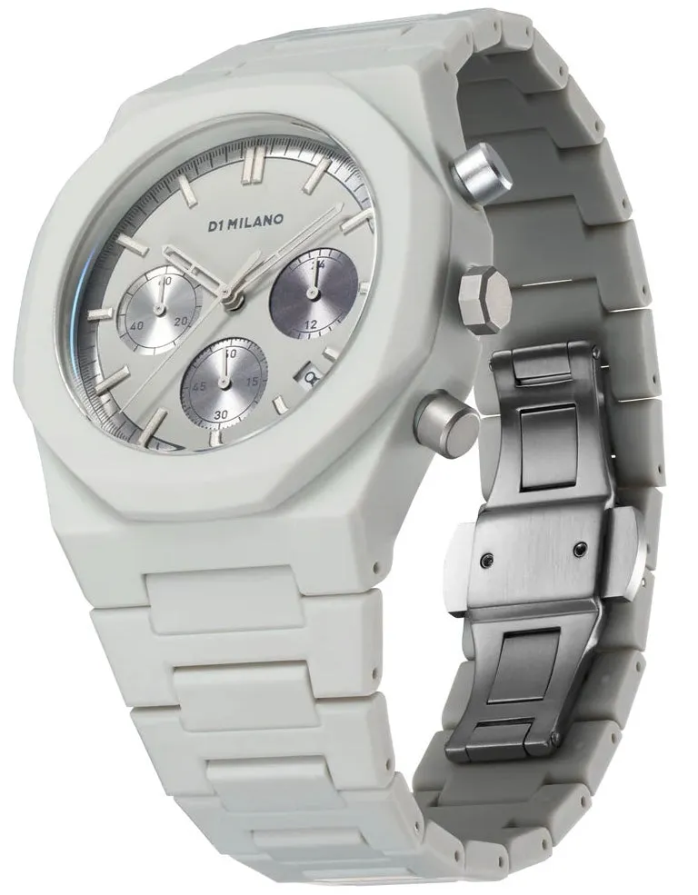 D1 Milano Polychrono Fossil Grey Watch sold by C.W. Sellors product image thumbnail 2
