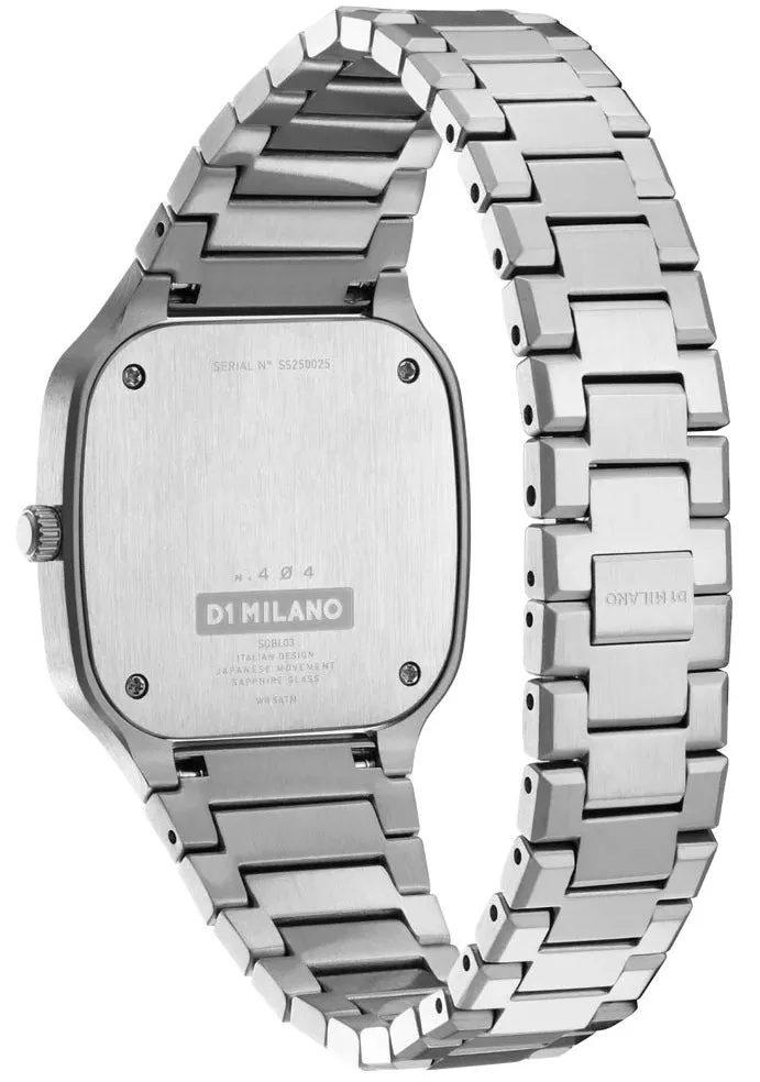 D1 Milano Square Disco Grey Watch sold by C.W. Sellors product image thumbnail 3